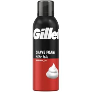 gillette regular shaving foam 200ml 148.0